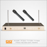 UHF Wireless Microphone 100m Operation Distance with True Diversity