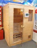 3person Traditional Wet Steam Sauna Room with Electrical Heater, 3600W (KD-8003SC)
