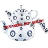 Porcelain Enamel Teapot Kettle/Caydanlik (BK-107)