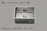 Single Bowl Hand Made Wholesale Stainless Steel Kitchen Sink