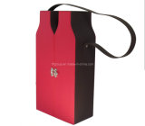 Delicate PU Leather Stock Wine Box (FG8045)