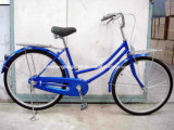 Blue Lady Bicycle with Front and Rear CP Carrier (SH-CB042)