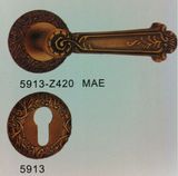 Zinc-Rosetter Lever Handle Lock