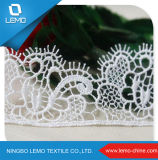 High Quality White Color African Swiss Guipure Chemical Lace