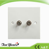 Double Gang Wall Satelite Socket Outlet