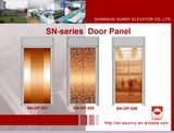 Elevator Door Panel in Rose Golden Color (SN-DP-307)