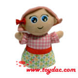 Plush Cartoon Girl Doll