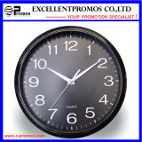 12inch Logo Printing Round Plastic Wall Clock (EP-Item12)