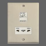 CE Approved 230V Shaver Sockets