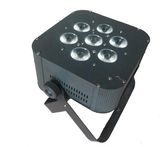 7PCS 15W RGBWA 5in1 LED PAR Light