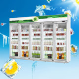 Supermarket Multi Door Refrigerator for Bevarage, Juice, Beer
