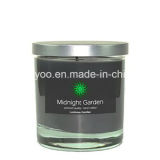 Scented Black Soy Jar Candle with Metal Lid