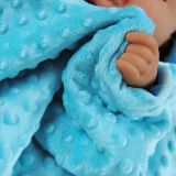 New Design Minky Fabric Newborn Blanket