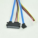 22pin SATA to 7pin SATA Cable