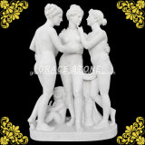 The Three Graces Sculpture for Marble Material