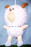 Funny 40cm Pleasant Sheep 3D Face Doll