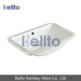 Rectangular Ceramic Undermount Sink for Granite Top (204C)