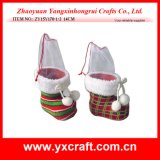 Christmas Decoration (ZY15Y170-1-2) Christmas Boot Promotion Gift