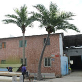 Hot Sale Fiberglass LED Artificial Coconut Palm Tree