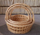 Handled Willow Basket (WBS039)
