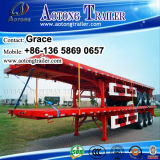 Aotong Container Trailer, Flatbed Semi Trailer