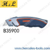 Utility Knife, TPR Grip with Over Moulding Technology (B35900)