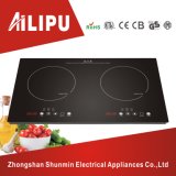 LED Display Two in One Indunction Cooktop 220V-240V/Efficient Induction Hob/Electromagnetic Oven/2 Induction Cooker
