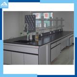 C Frame Steel and Wood Working Bench for Chemistry Laboratory