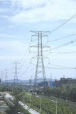 High Voltage Power Transmission Lattice Tower