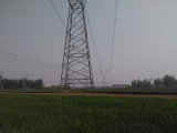 132kv Double Circuit Angle Transmission Tower