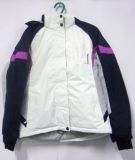Women's Ski Jacket Sport out Wear White and Purple