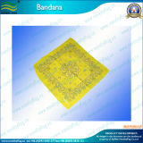 Yellow Full Color 100% Cotton Bandana (B-NF20F19008)