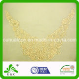 Fashionable Floral Design Polyester Embroidery Collar Lace