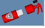Fire Extinguisher PVC U Flash Disk