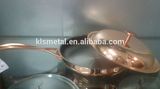 Frying Pan/Titanium Tri Clad Cookware/ Titanium+Stainless Steel+Copper Cookware/Premium Cookware/Healthy Cookware