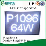 Custom White Indoor P10 LED Scrolling Display