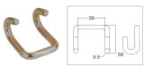 35mm X 3000k Claw Hook, Metal Hardware Ffor Ratchet Tie Down Strap, Accessories