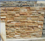 Cheap Natural Yellow Quartzite Slate Wall Cladding and Roofing