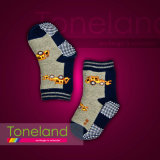 Babies Normal Socks with Printing Sole (BNF0001)