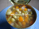 Canned Mixed Vegetables 5 Kinds Mixed ISO22000 HACCP Halal