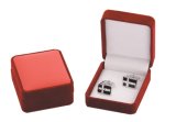 Fashion Cufflink with Box Sets -Red Colour