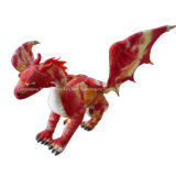 Large Red Stuffed Dinosaur Plush Jurassic Toys