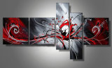 5 Pieces Abstract Painting for Home Decoration