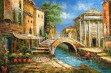Wall Art Decor Impressionist Venice Oil Painting (EVN-084)