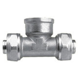 Brass Pipe Fitting (PX-1011) with Tee Female
