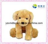 Plush Sitting Dog Soft Baby Toy