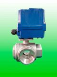 3 Way Stainless Steel Electric Ball Valve