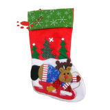 Cute Cartoon Stuffed Plush Christmas Socks Gift Toy (TPJR0255)
