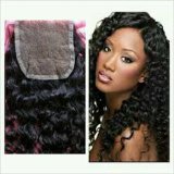 Silk Base Lace Closure/Brazilian Hair / Top Quality
