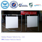 Metal Double Sided Pavement Sign Board Frame (PV-F3)